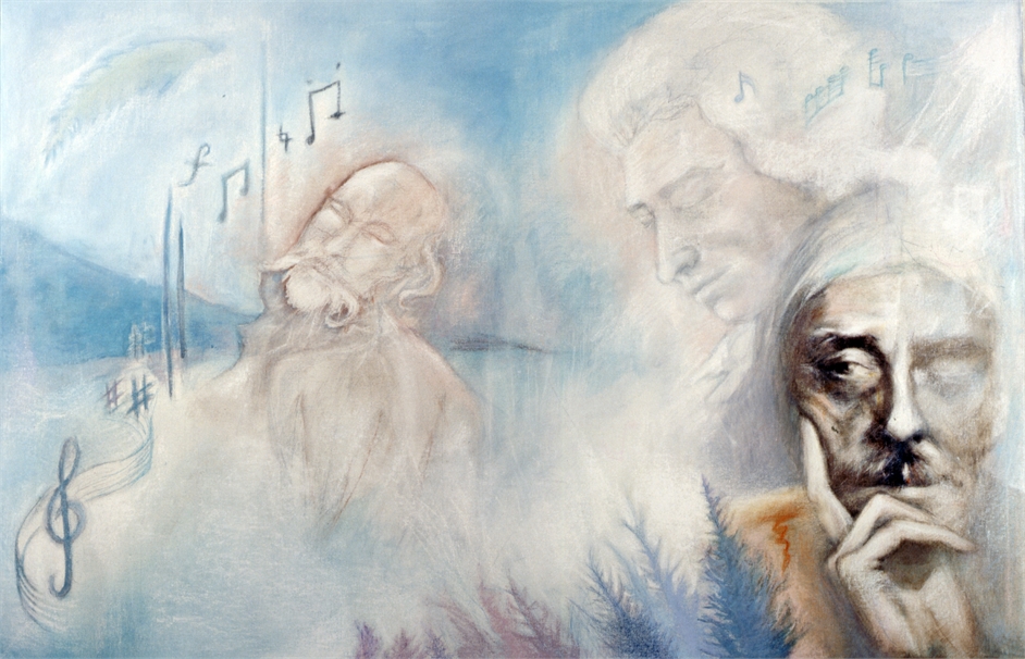 illustrazione per il libro les couleurs de la vie